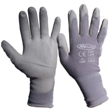 NM Safety Work & Gardening Glove Size 9/L Grey