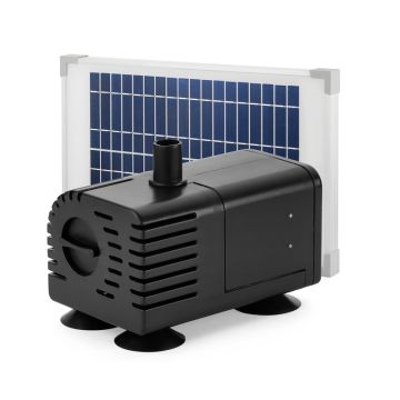 PondMAX PS600 Solar Pump & Panel Kit 630L/hr 1.6m head 12mm 5m cable 02PS010 